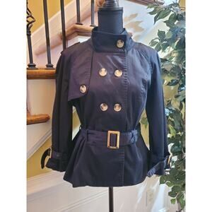 Autograph New York Double Breasted Peacoat SZ L